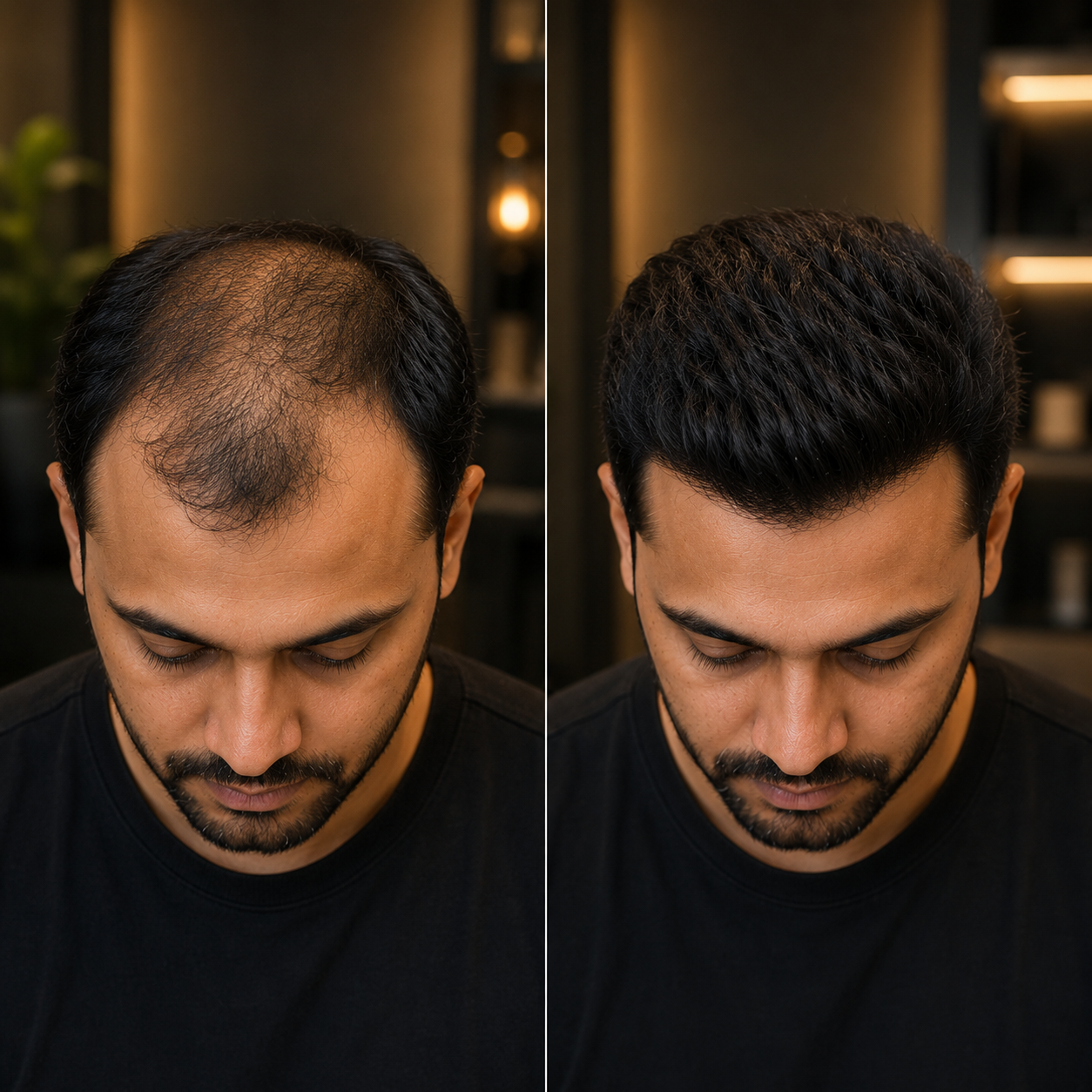 Hair transplant procedure at Prime Grafts Clinic