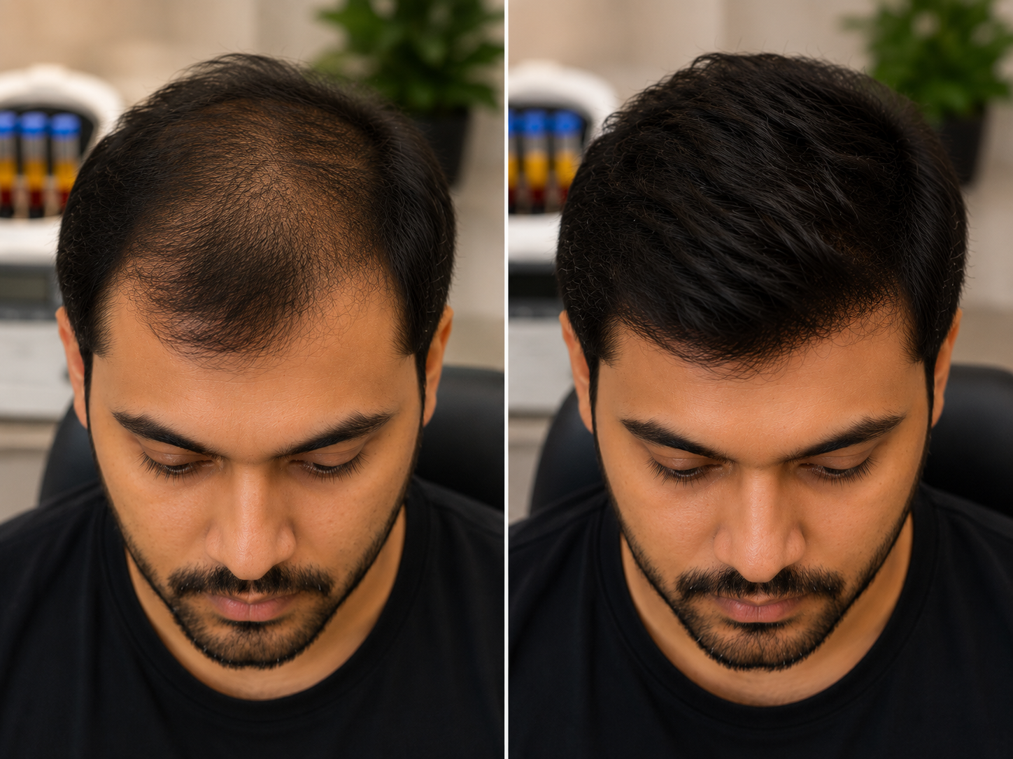 Before PRP treatment