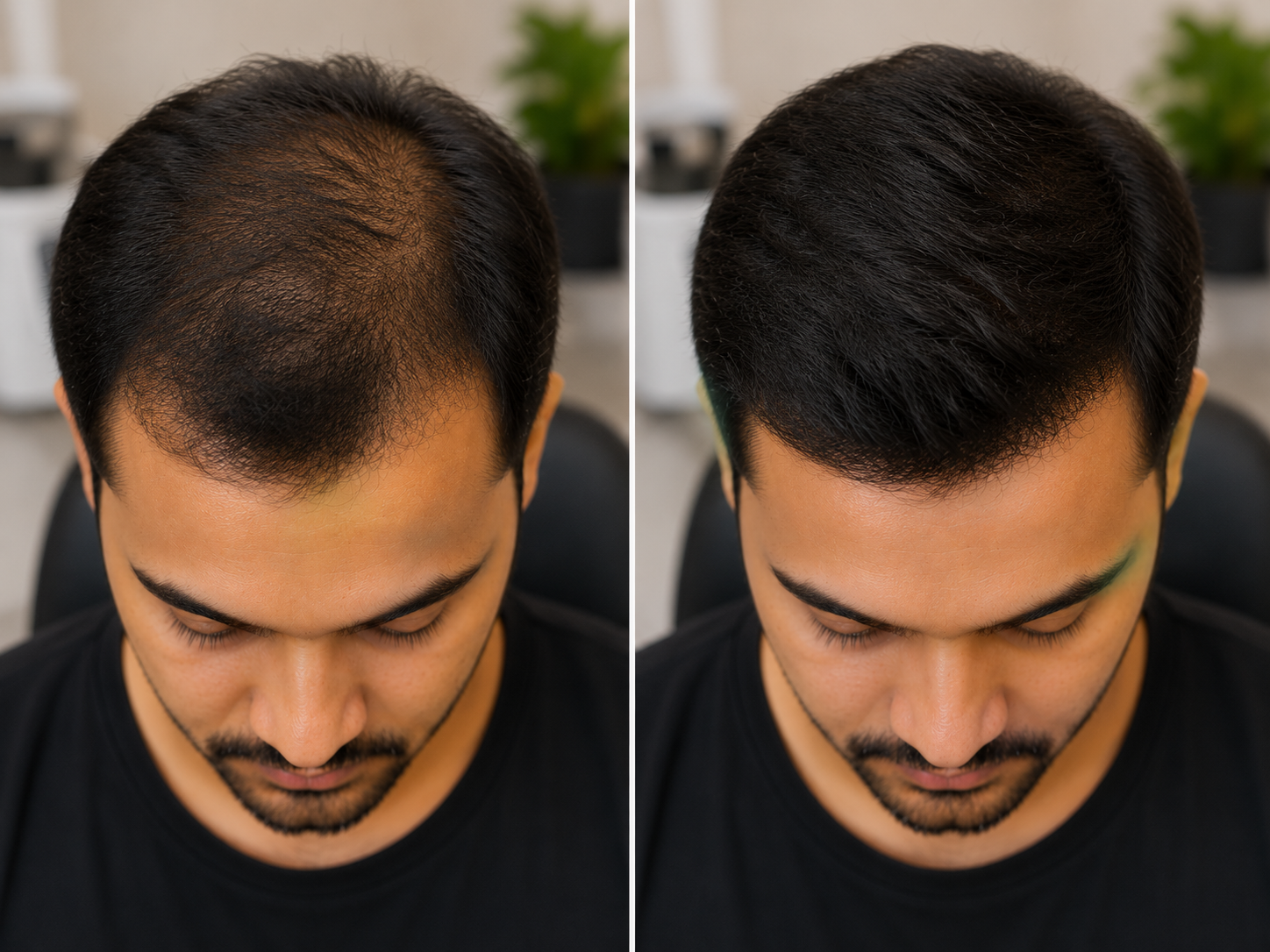 Before PRP treatment