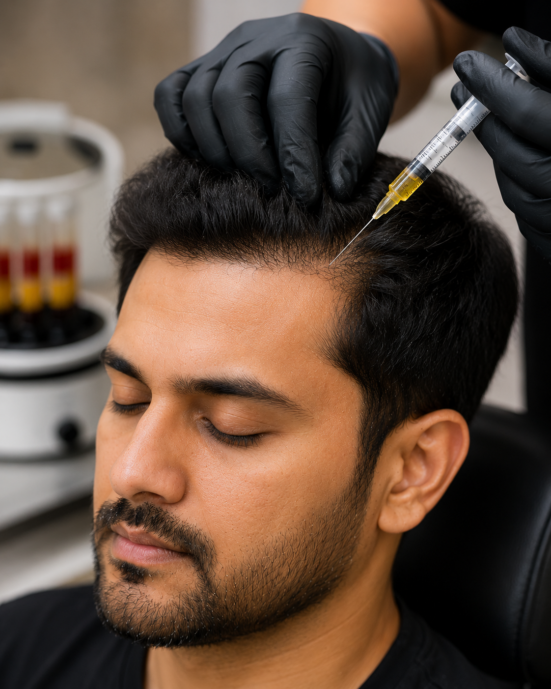 PRP therapy at Prime Grafts Clinic Delhi